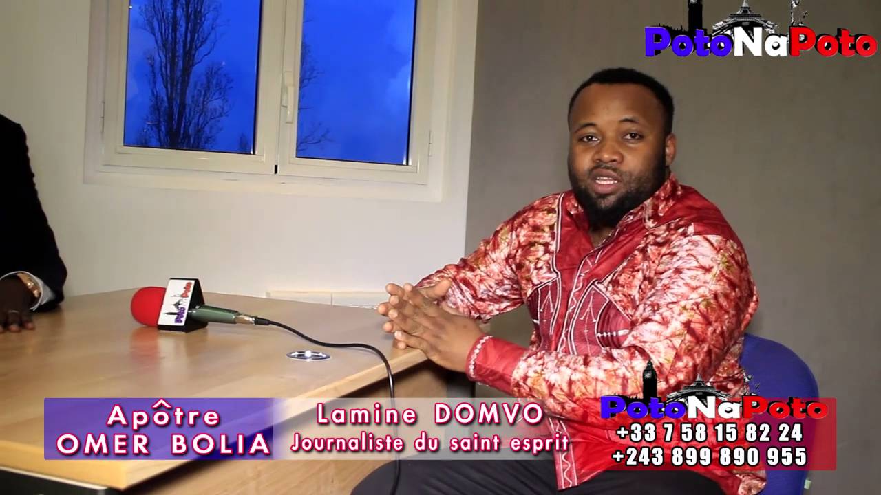 APÔTRE OMER BOLIA ALOBI PROPHÈTE EMMANUEL BOLIA AZA DENKO NA YE  BO LANDA NA MICRO YA LAMINE DOMVO