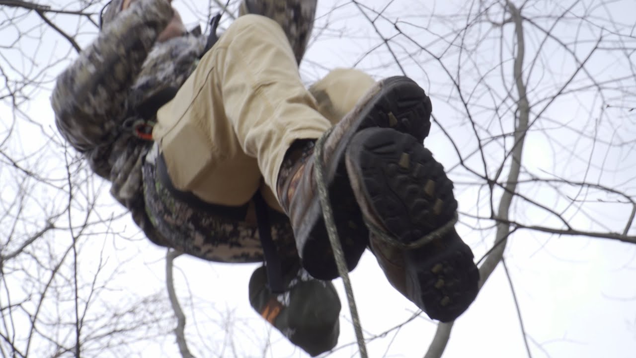 Foot Locking for DRT - Tip for leaning trees