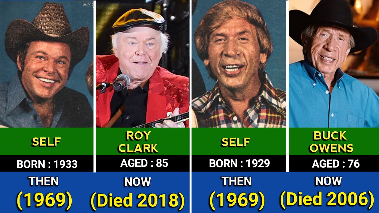 Hee Haw 1969 Cast Then And Now
