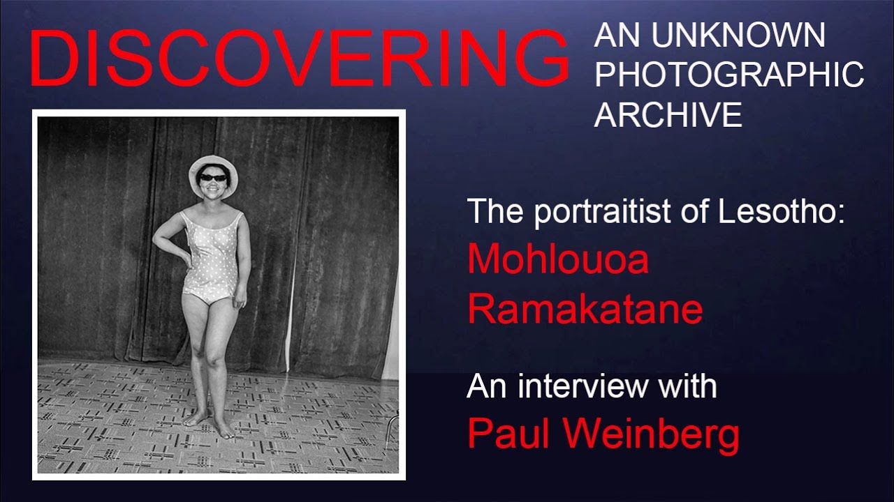 Discovering an unknown photographic archive