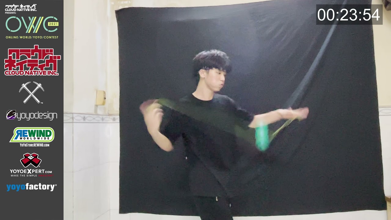 [OWYYC2021] 4A Prelim - Huy Luu - ONLINE WORLD YOYO CONTEST 2021 Presented by Cloud Native Inc.