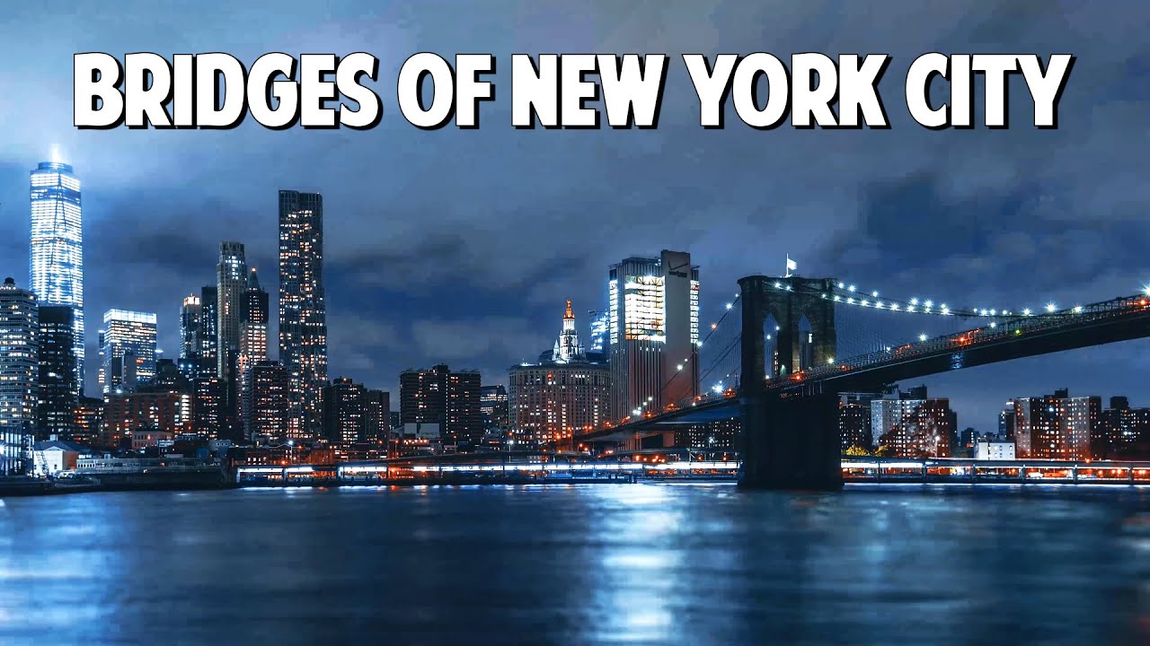 Bridges of New York City, 4K video