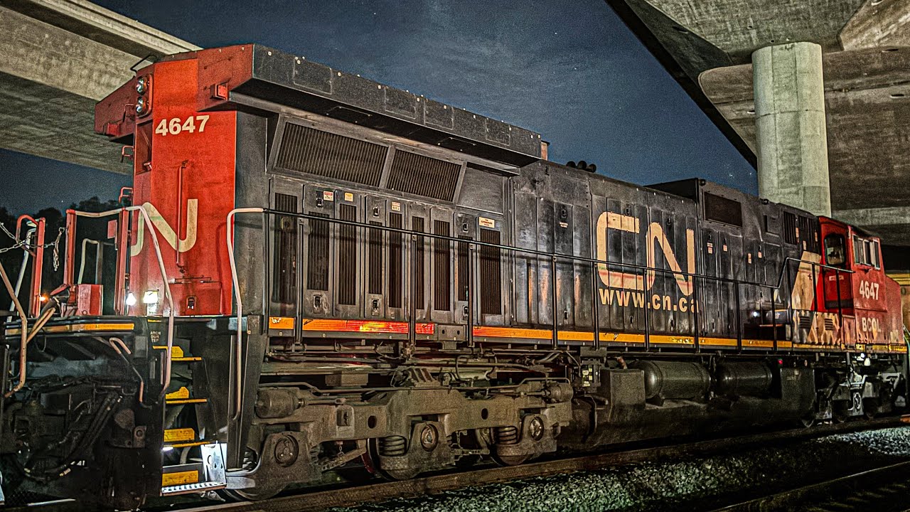 Coming from the province BC! Railfanning a few nights at Laguna Niguel ft. BCOL/CN 4647, KCS & MORE