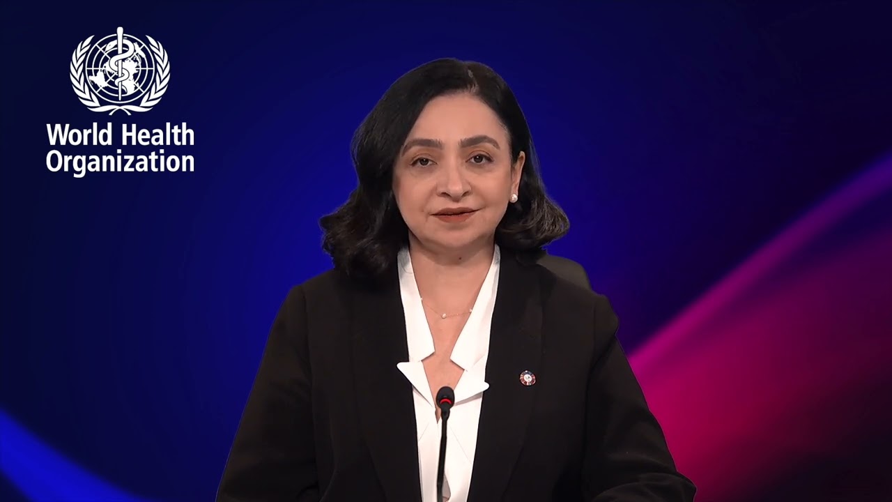 WHO World TB Day 2025 video message from Dr Tereza Kasaeva