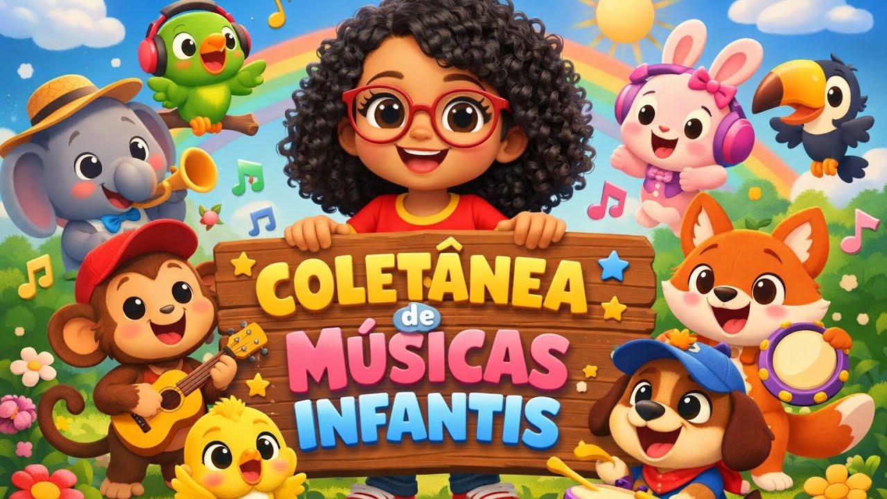 MÚSICAS INFANTIS 🎶 MÚSICAS PARA CRIANÇAS 🎶 TIA VERA E CIA 