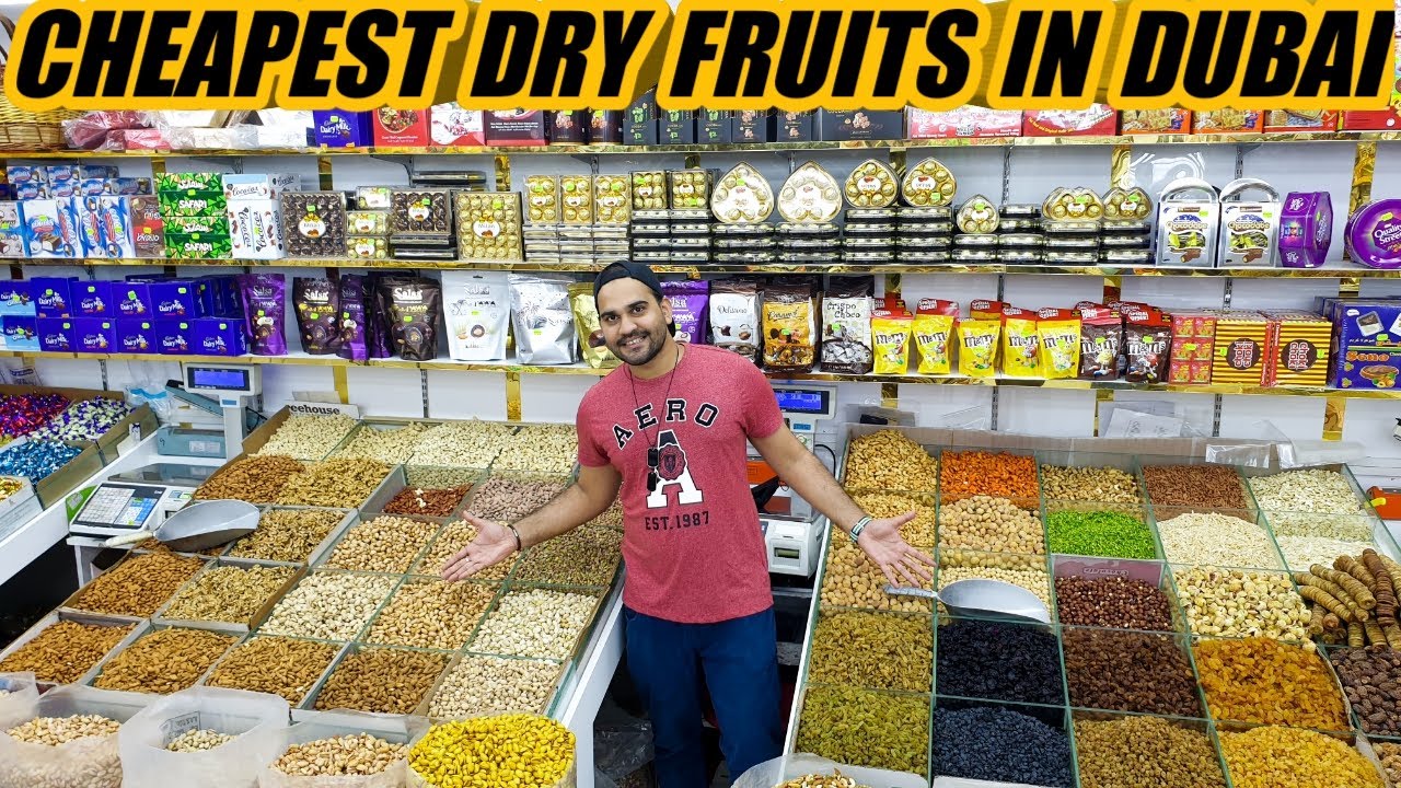 Dubai DRY FRUITS Bazaar | Cheapest DRY FRUITS in DUBAI Shopping in MEENA BAZAAR