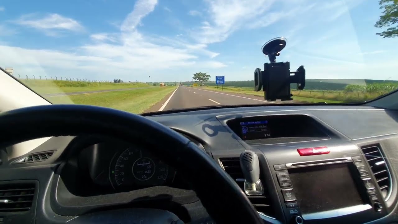 Honda CRV 2013 4x4 - Consumo na estrada - S&atilde;o Paulo / Olimpia 14.9Km/l