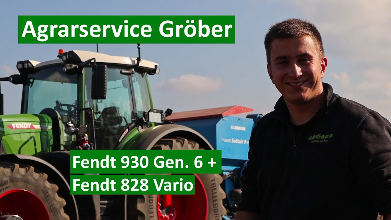 2 Vorfüher! | Agrarservice Gröber | Fendt 930 Gen. 6 + 828 Vario
