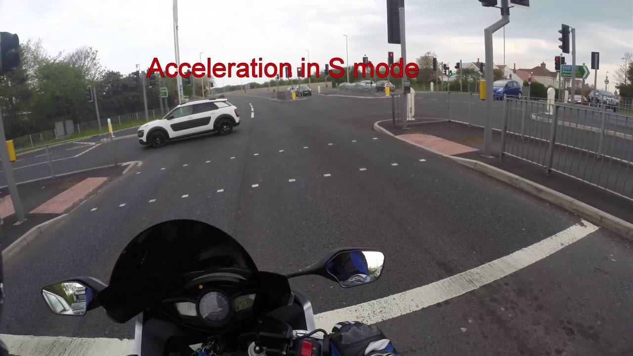 Don Guhl ECU flashed HONDA VFR1200  acceleration tests