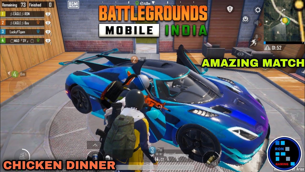 BGMI | AMAZING MATCH WITH AMR & MK14 CHICKEN DINNER