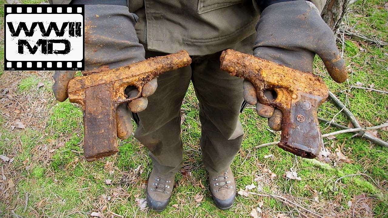 World War II Metal Detecting - German Guns - Eastern Front Battlefield Relic Hunting