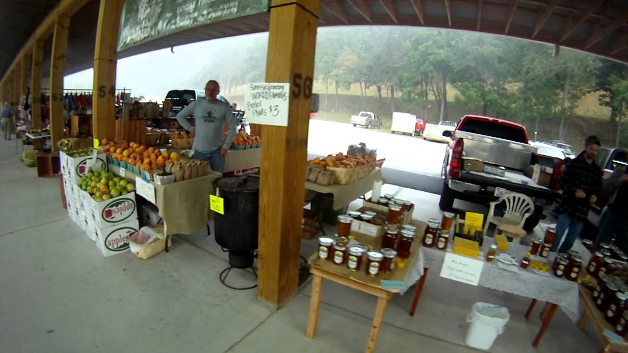 A walk through Union County Farmers Market in Blairsville, GA
