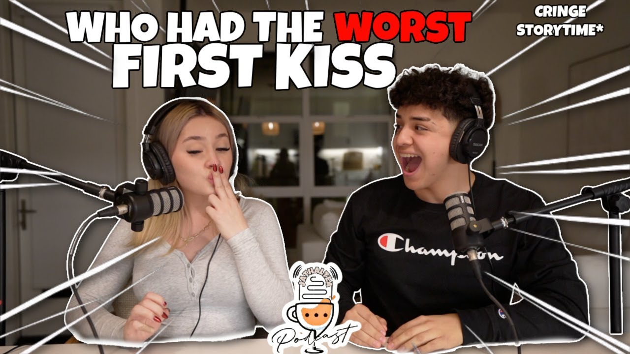 TELLING EACH OTHER OUR FIRST KISS EXPERIENCE *7th grade