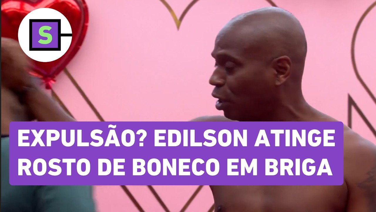 BBB 26: Edilson atinge Boneco no rosto durante discussão e gera novo debate sobre possível expulsão