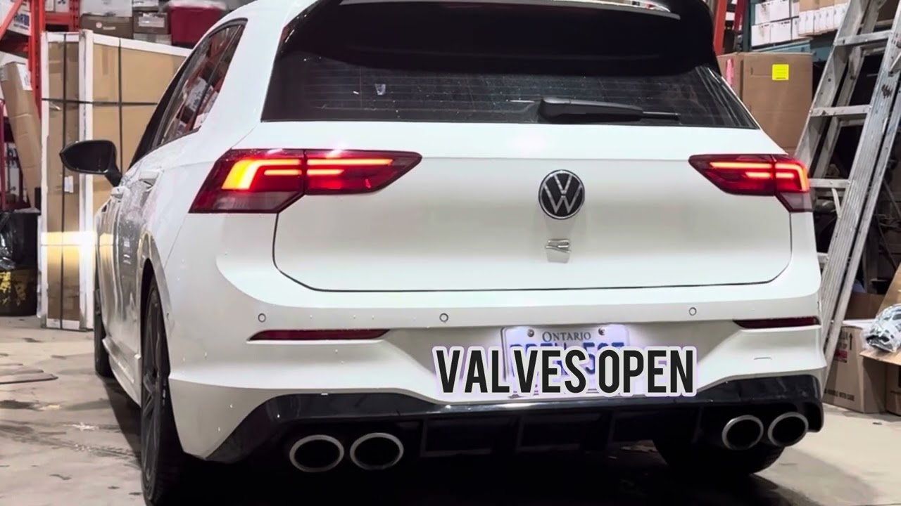 MK8 Golf R Catless Downpipe Sound