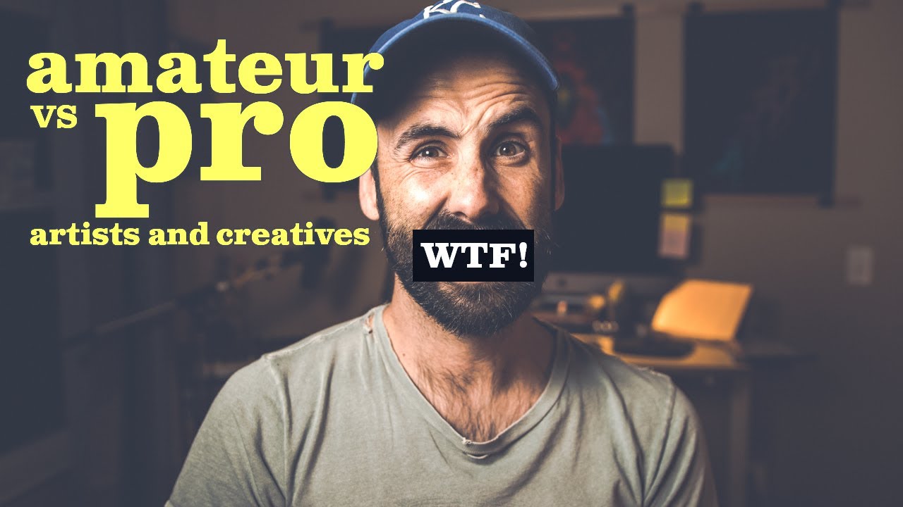 Amateur artists need to shut up...