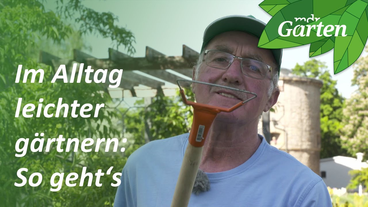 Mit diesen Hacken kommen Sie leichter durchs Beet | MDR Garten