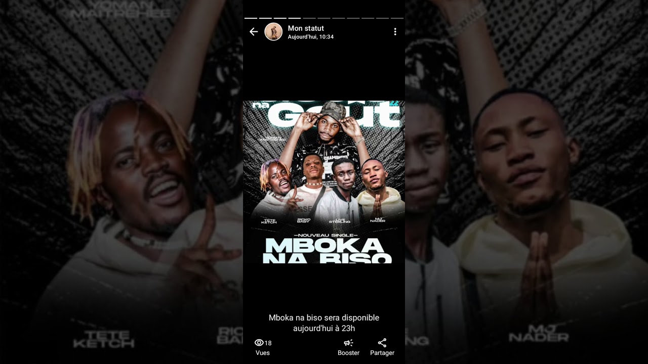 Yoman mboka na biso x Tété ketch x mj Nader x ricko baby x livre sterling