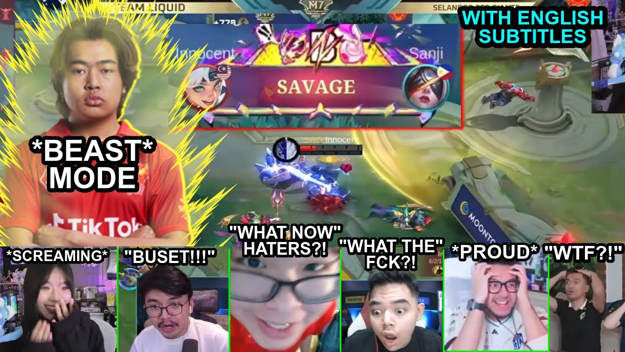 (ENG SUB) STREAMERS REACT TO INNOCENT SAVAGE USING SORA AGAINST TLPH!!! | M7 SWISS STAGE