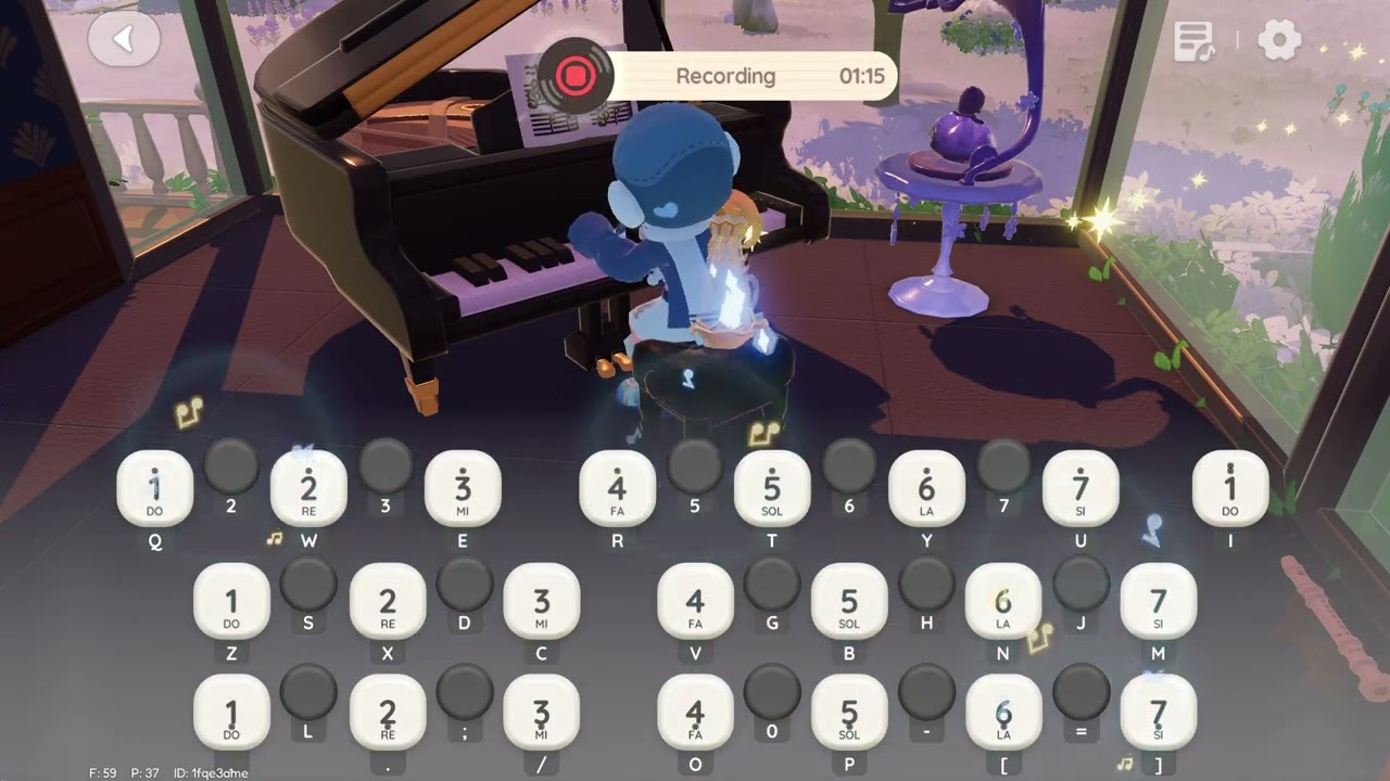 Gone Angels (Mili)  - Heartopia Piano