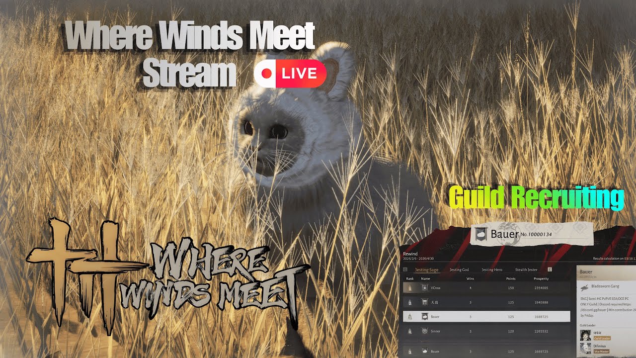 Breakthrough, daily grind & Guild is recruiting!!! 🔥[EN/ID] #wherewindsmeet