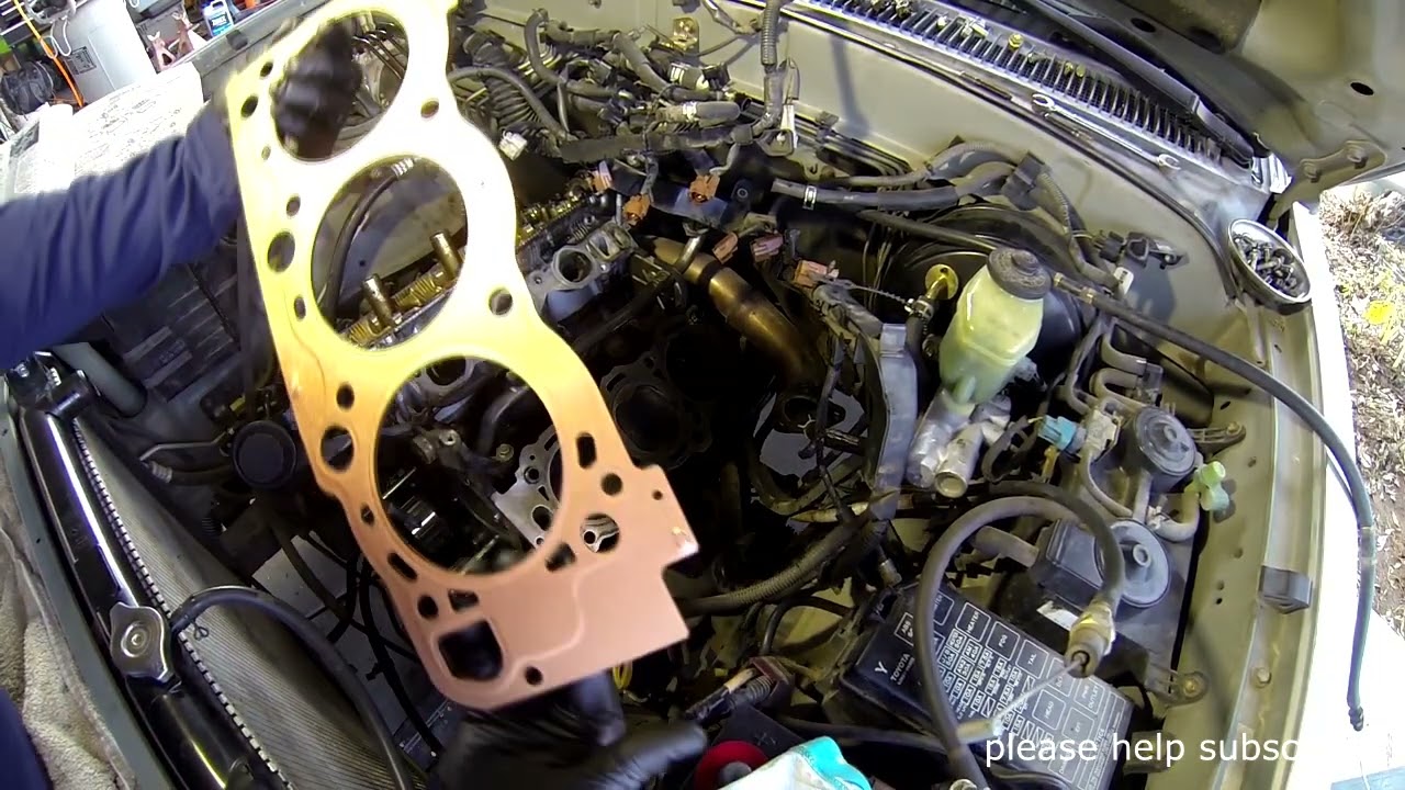 toyota 5vz-fe head gasket torque sequence, t100, tacoma, 4runner, and tundra.