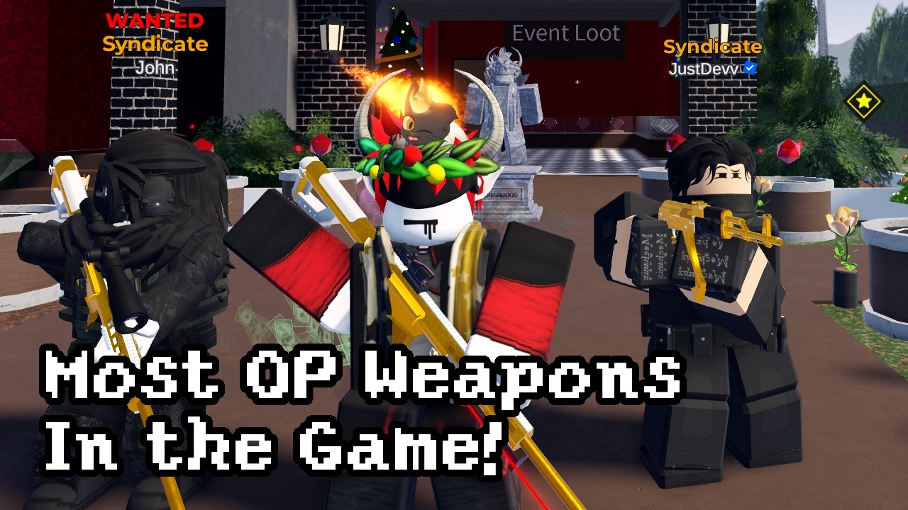 The Most Broken Weapons! / Airdrop Update / Roblox Wanted / Part 16