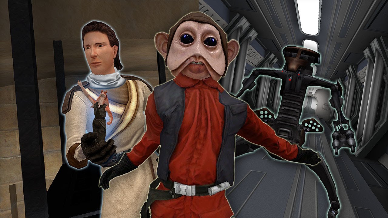 Anti-Trolling Mechanics #31 - Star Wars Movie Battles 2 [Jedi Academy Mod]