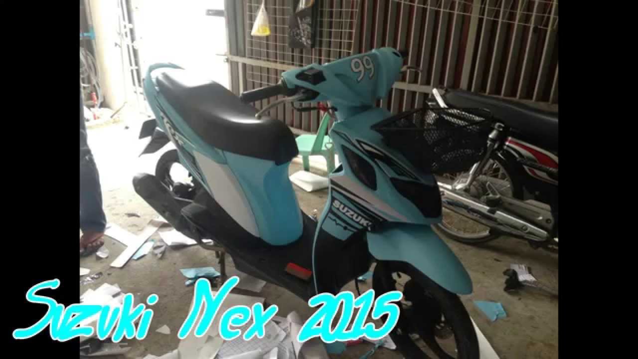 Suzuki Nex 2015 Decal Matte Sticker New KS Loy