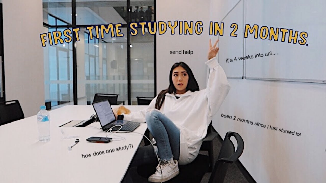studying for the first time in 2 months