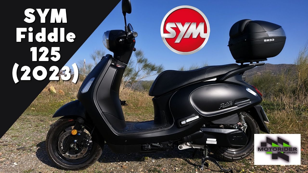 SYM Fiddle 125 (2023) | Probefahrt, Walkaround, Soundcheck, 0 auf 100 km/h (DEUTSCH) | VLOG 422