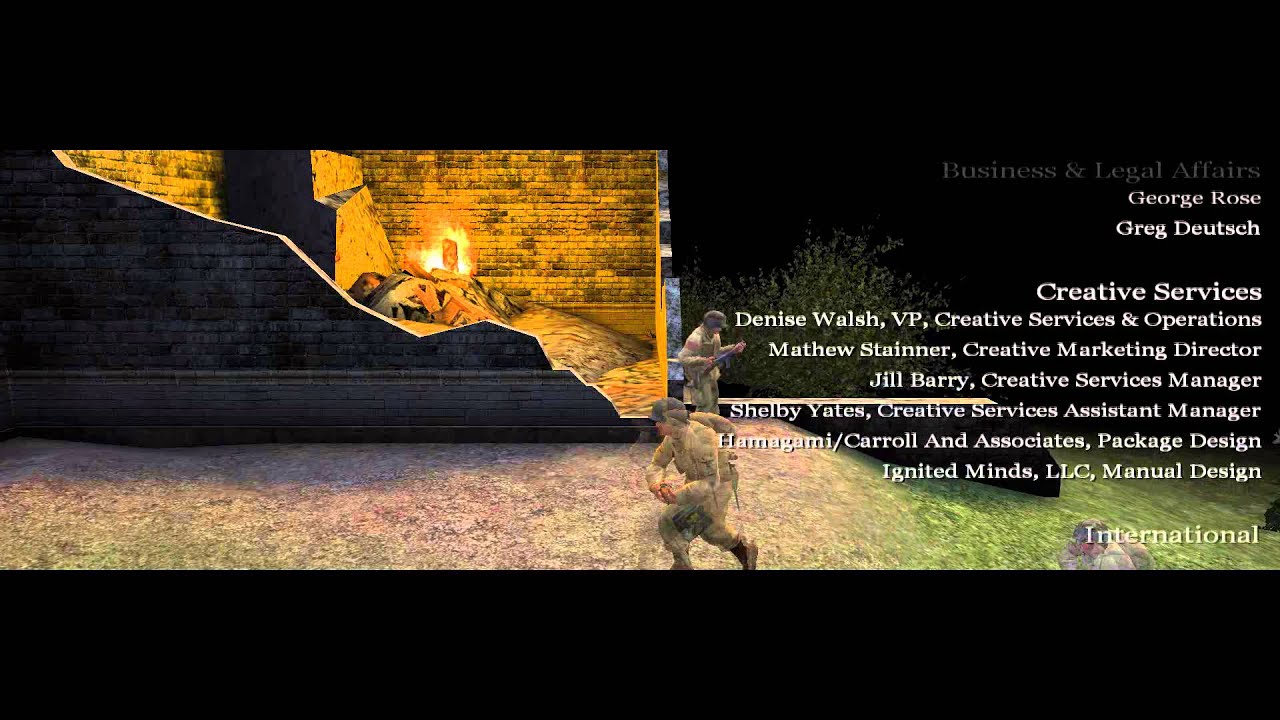 Call of Duty 1 Credits 1080p