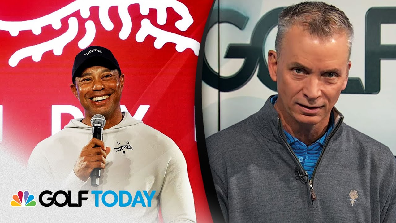 Tiger Woods unveils new 'Sun Day Red' apparel line | Golf Today | Golf Channel