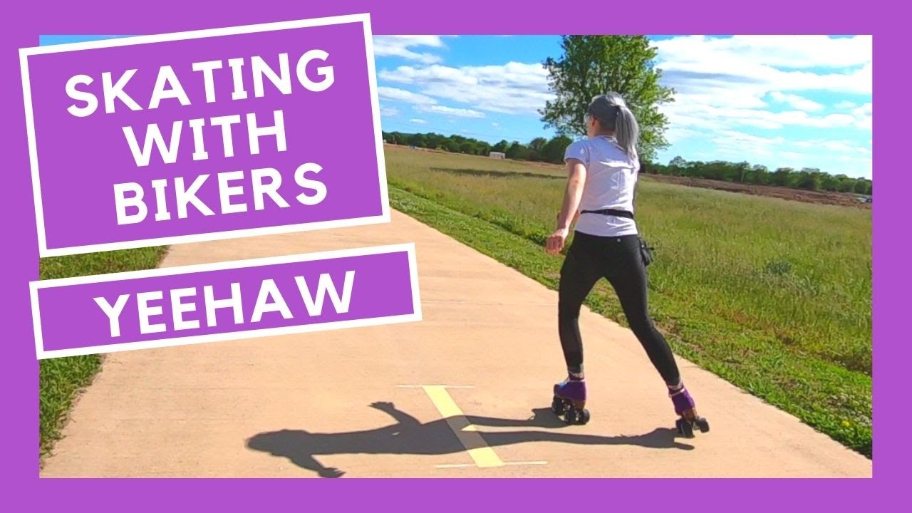 Roller Skate Adventures: Skating with bikers