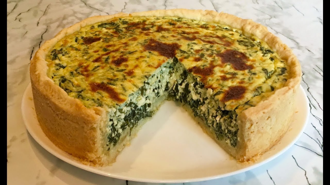 Пирог со Шпинатом (Очень Вкусный и Полезный) / Pie With Spinach / Быстрый Рецепт