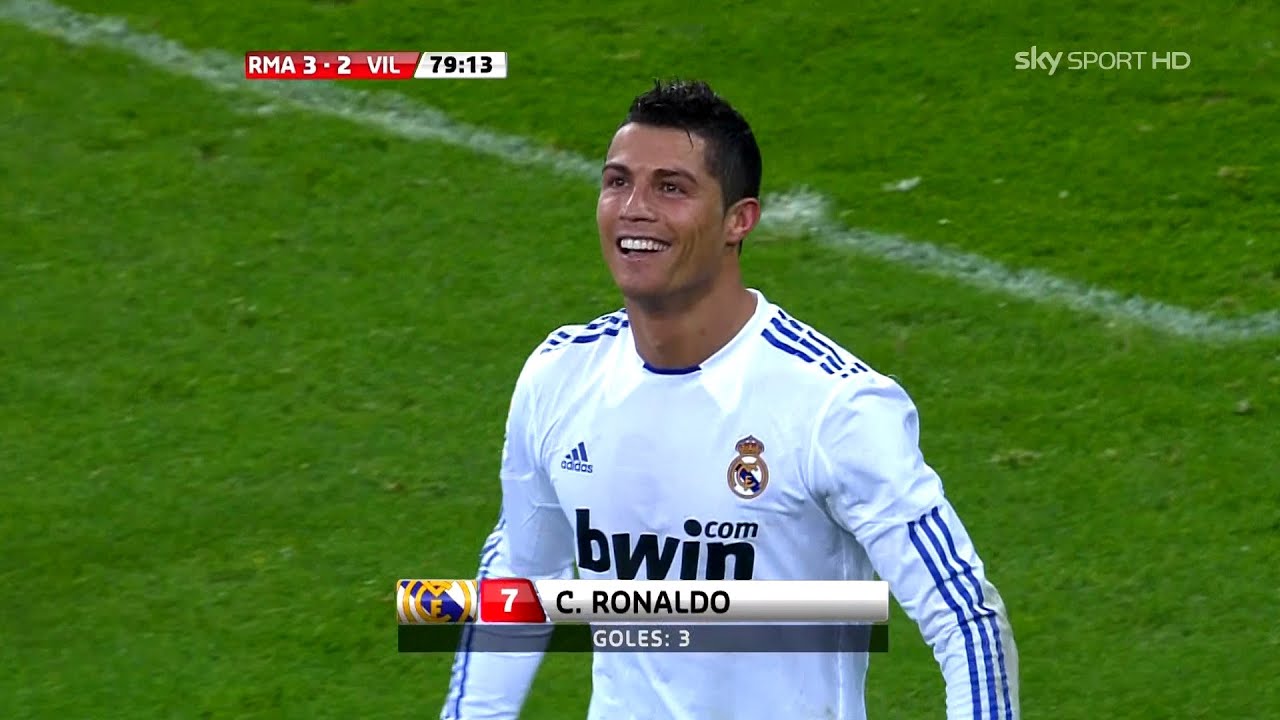 HATTRICK + ASSIST 💀 Cristiano Ronaldo DOMINATED Villarreal In 2011