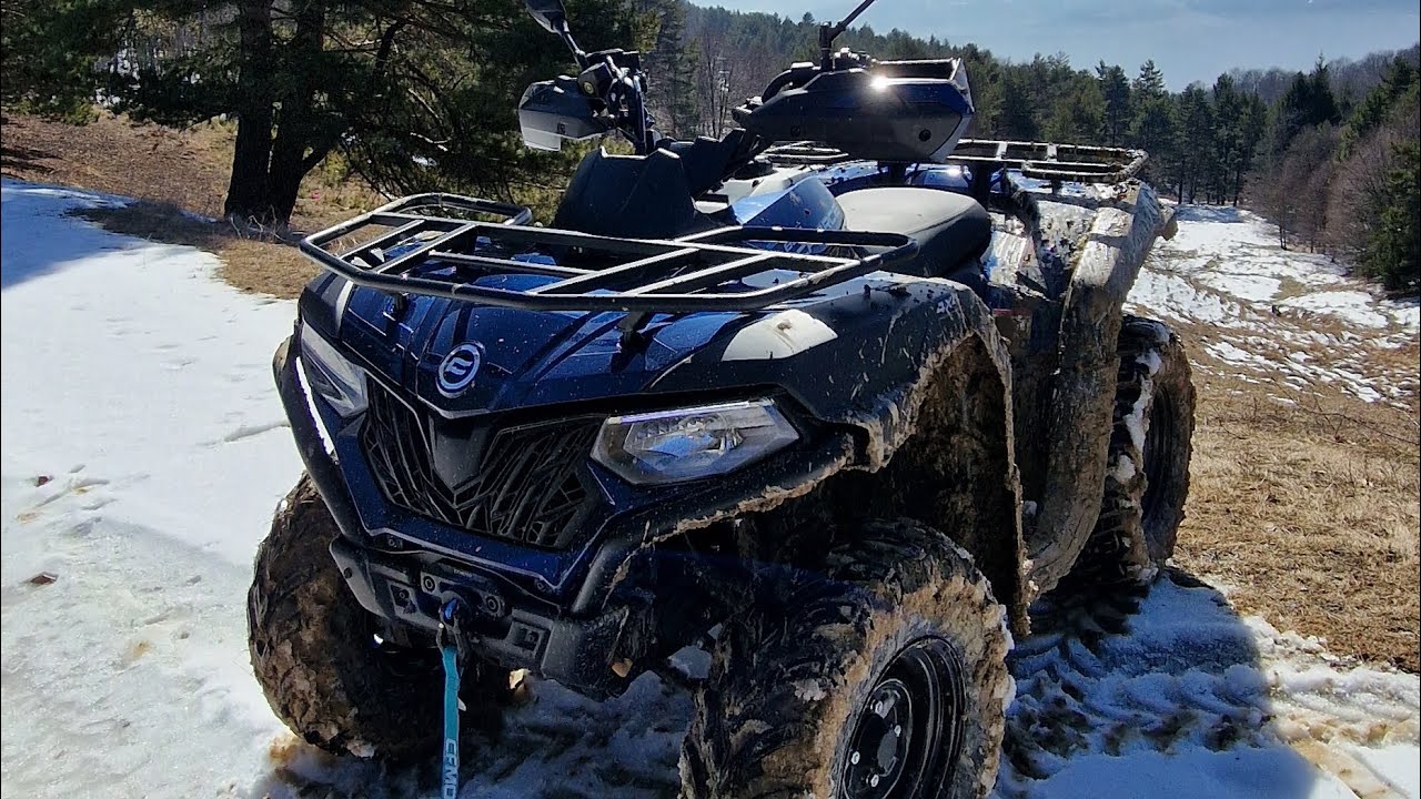 Facem rodajul la noul Atv Cfmoto 625s Bombă🚀🚀🧨