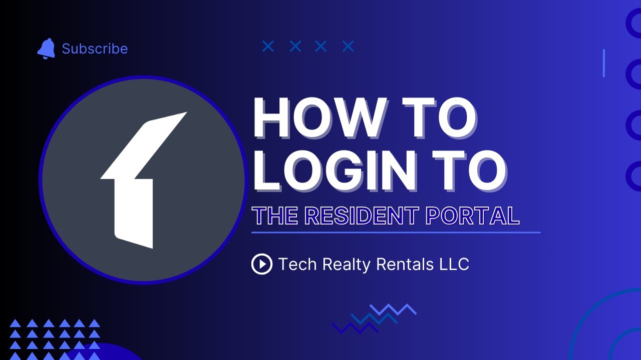 How to login to your resident portal! Step by step - Easy and fast. ‼️👌