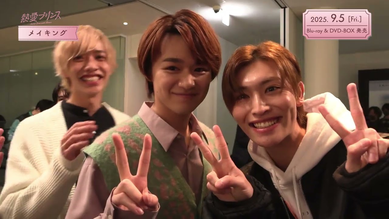 9.5（金）発売！「熱愛プリンス」Blu-ray&DVD-BOX 特典映像チラ見せ③ 【メイキング】