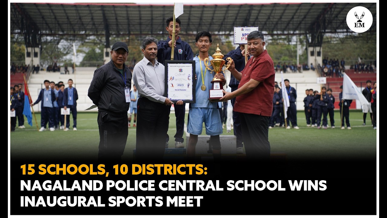 Nagaland Police Inter-School Sports Festival 2026 concludes in Chümoukedima