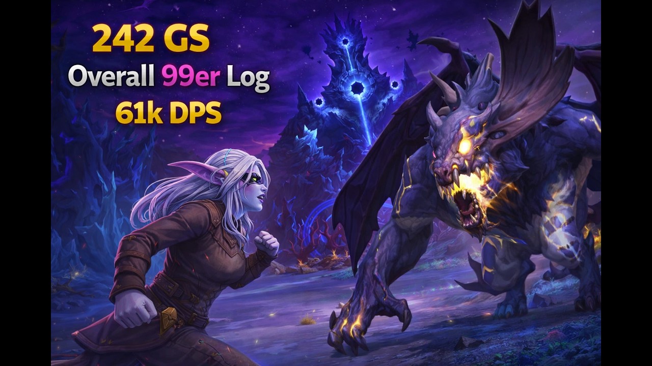 99er Log Devourer, Verschlinger Chimaerus, The Dreamrift, Chimaerus, Der Traumriss - 61k DPS - 242GS