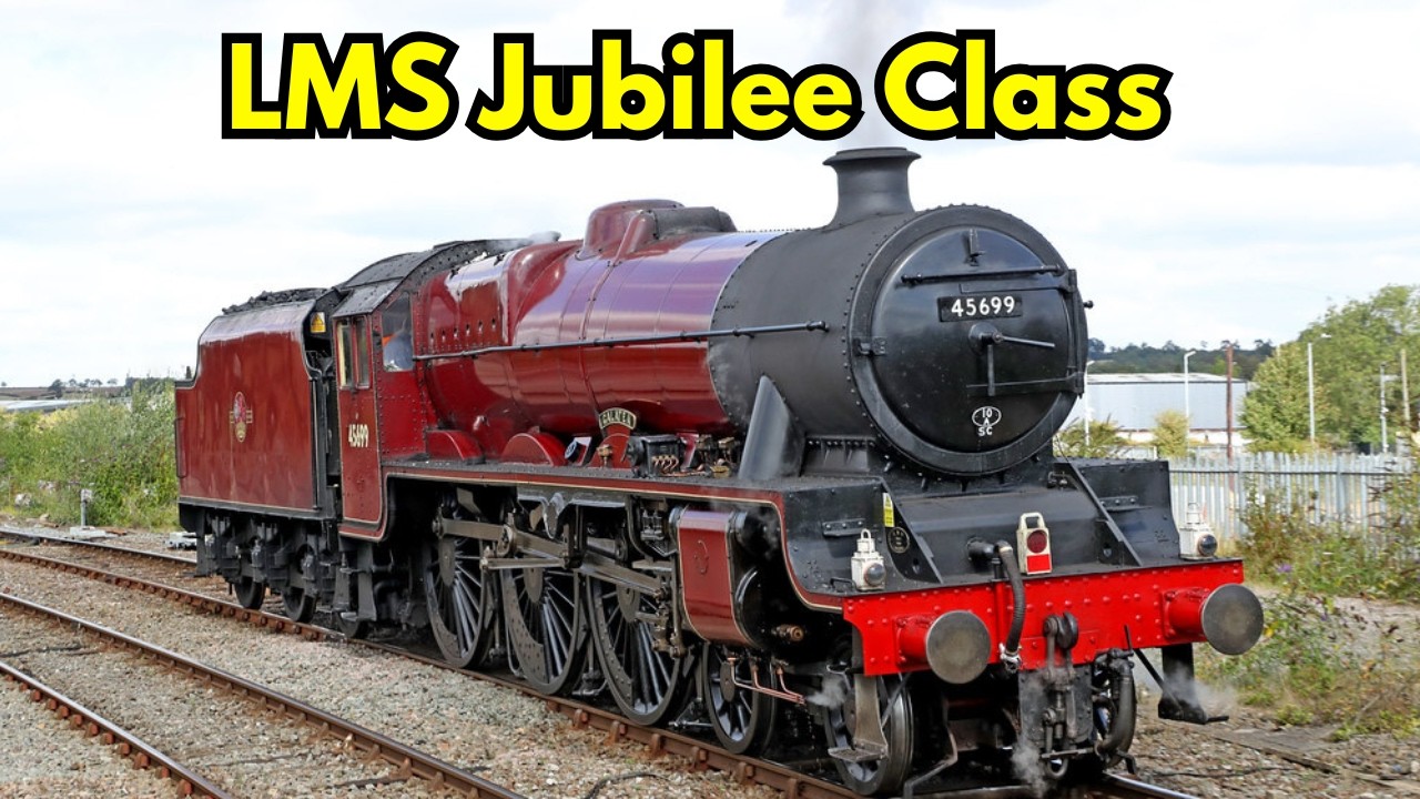 What Made the LMS Jubilee Class Britain’s Boldest Steam Giant? #lms #jubilee #railway #trainspotting