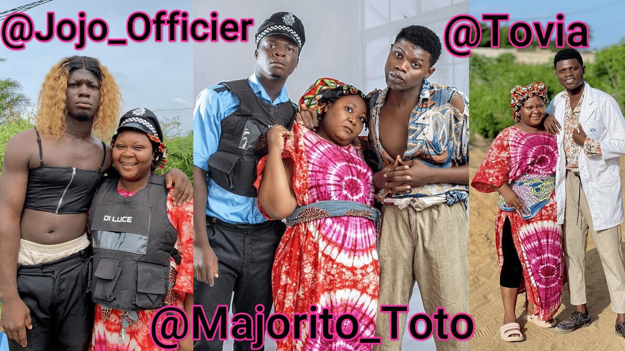 Meilleures Vidéos Compilation Des Vidéo Drôles De : Tovia x Jojo Officier x Majorito Toto 😂🤣