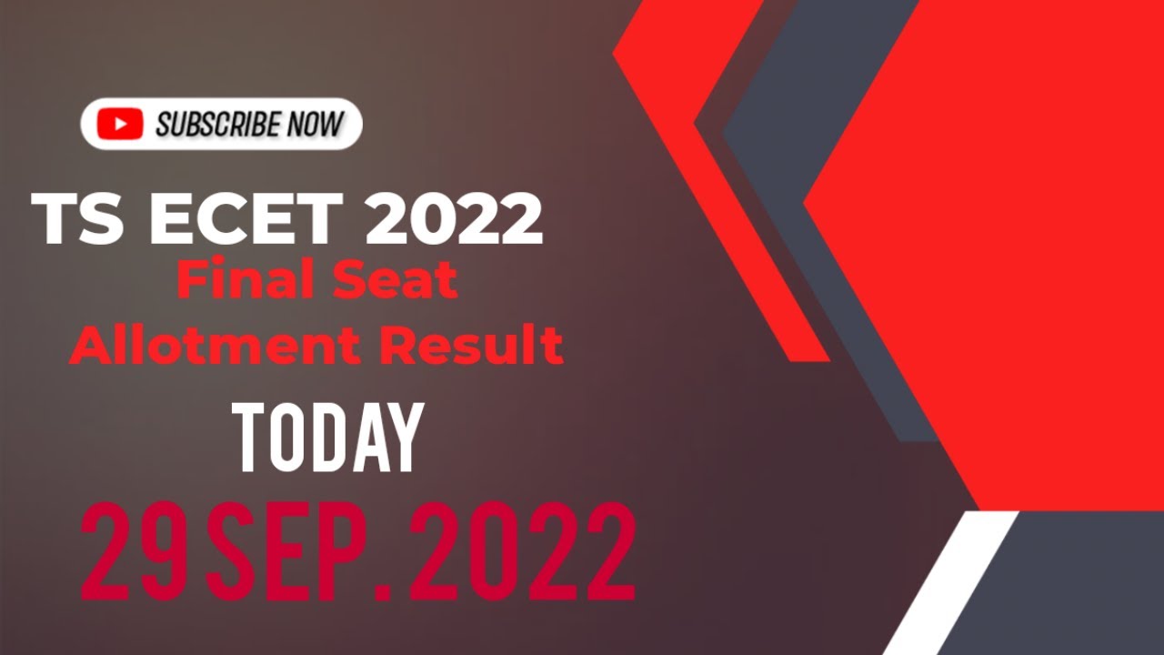 TS ECET 2022 | FINAL SEAT ALLOTMENT RESULT| TS ECET UPDATE NEWS | AURA NEWS INDIA