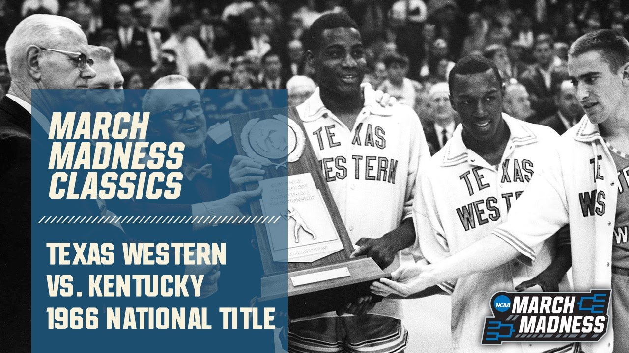 Texas Western vs. Kentucky: 1966 National Championship | FULL GAME