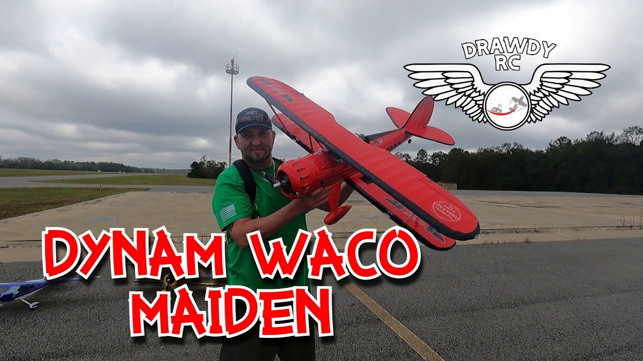DYNAM WACO - MAIDEN FLIGHT (RED)