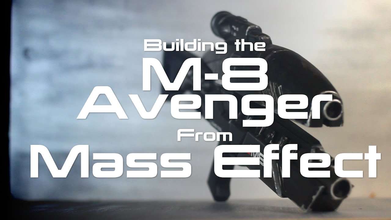 How To: Building The M8 Avenger from Mass Effect: 3D Printing, Propmaking