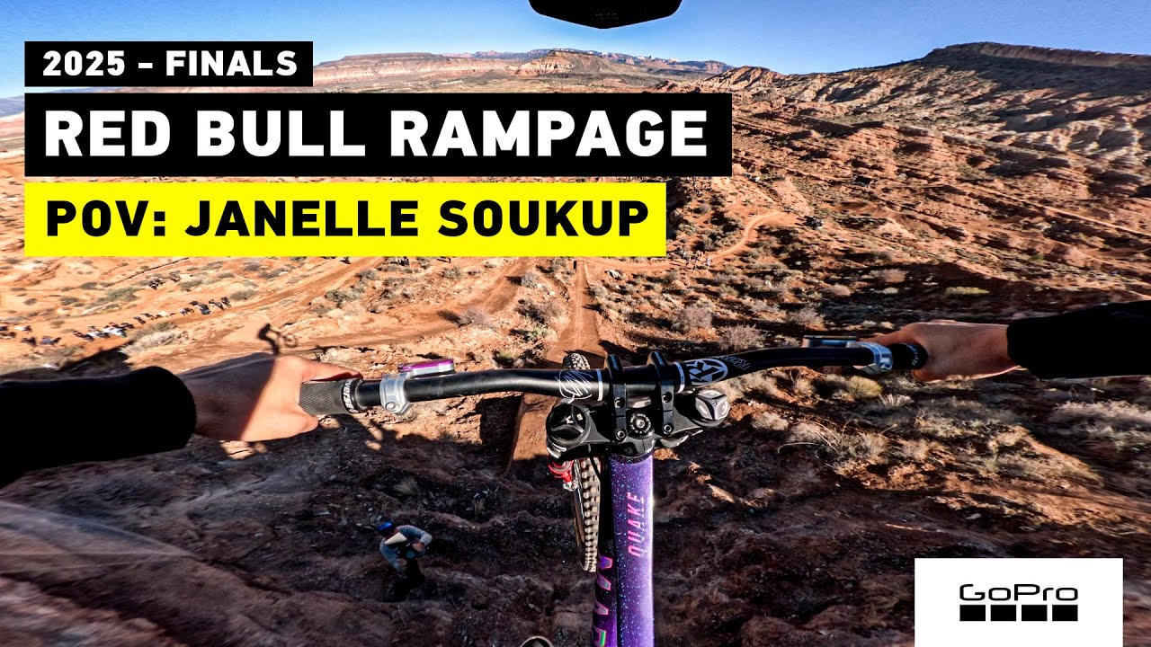 GoPro: 19-летняя девушка принимает вызов &mdash; Джанель Соукуп &mdash; Red Bull Rampage 2025