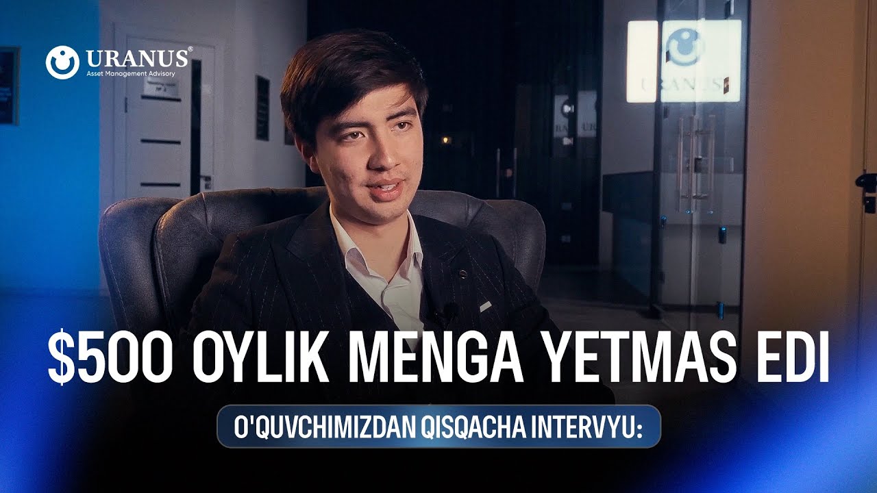 O'quvchimizdan Qisqacha Intervyu: $500 Oylik Menga Yetmas Edi...