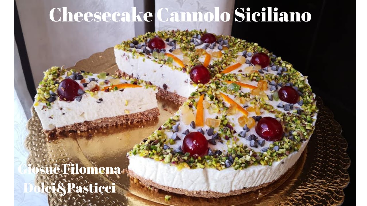 Cheesecake Cannolo Siciliano